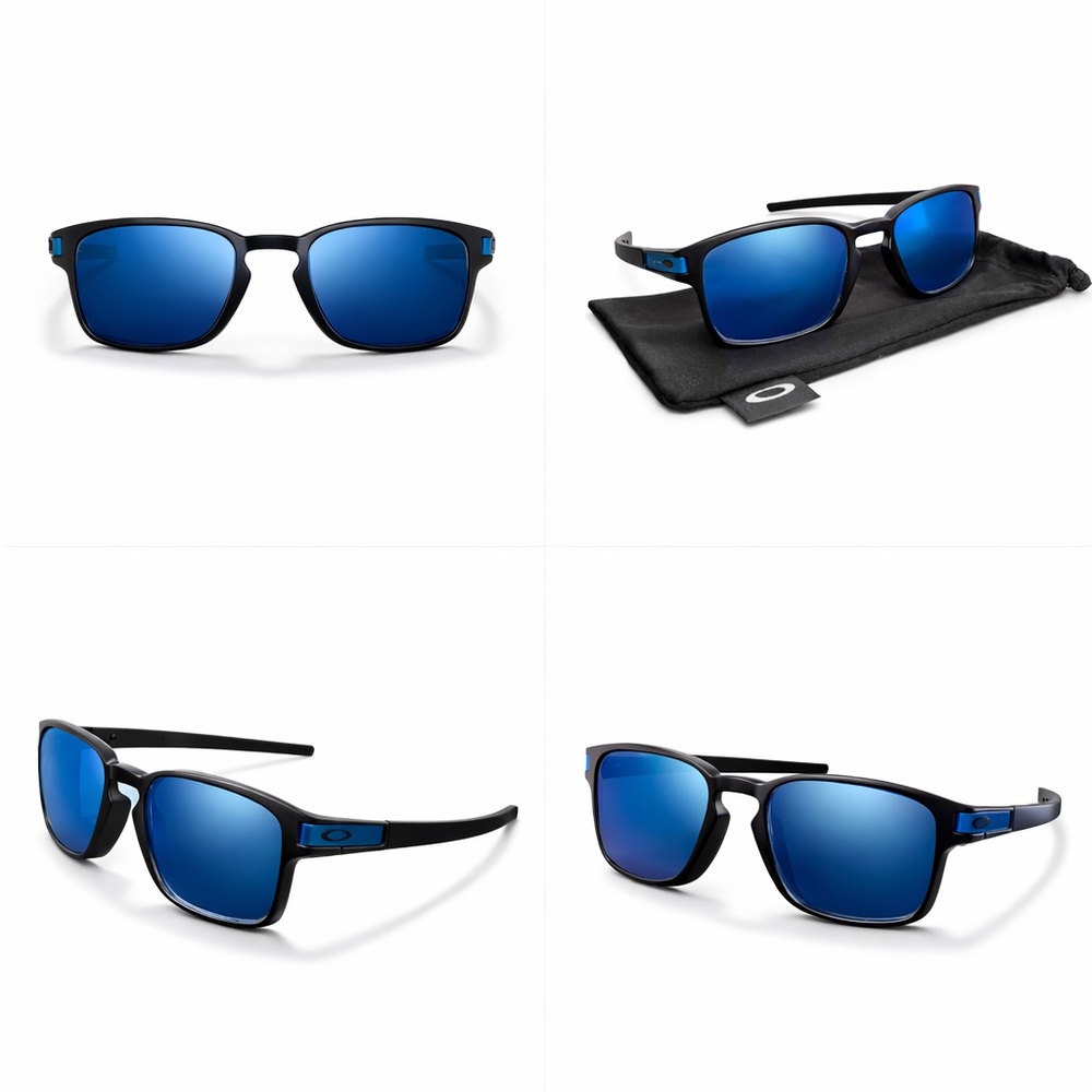 Oakley Men's Sunglasses in Black and Blue